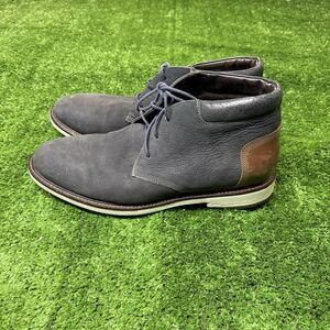 Johnston‎ & Murphy Howell Duck Ankle Boots Men\'s Size 9 Blue Crepe Sole Leather Johnston & Murphy | Shoes | Johnston Murphy Howell Duck  main image 2